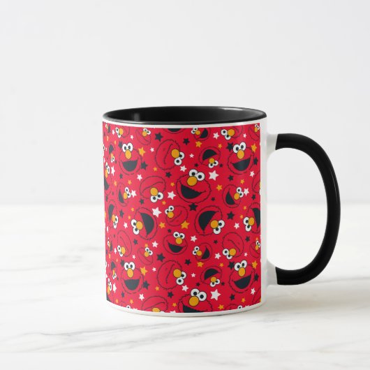 Elmo | Sternenmuster so albern Tasse (Rechts)