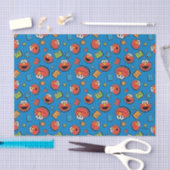 Elmo Sticker Pattern Seidenpapier (Handwerk)