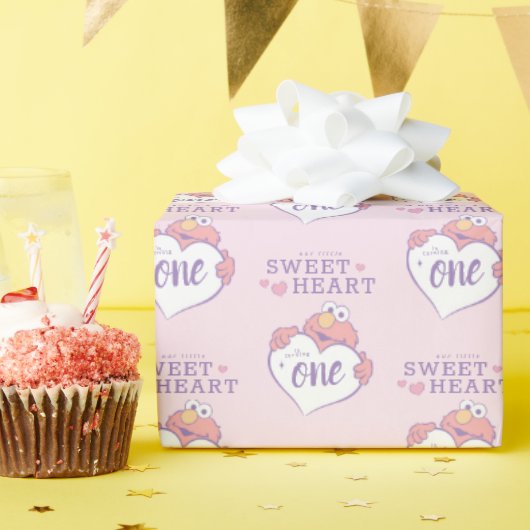 Elmo Süßer Geburtstag Geschenkpapier (Geburtstagsparty)
