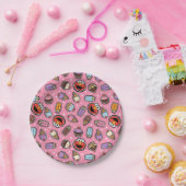 Elmo Sweet Leckerei Sticker Pattern Pappteller (Party)