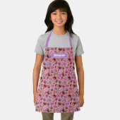 Elmo Sweet Leckerei Sticker Pattern Schürze (Insitu)