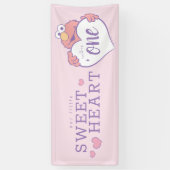 Elmo Sweetheart Birthday Banner (Vertikal)