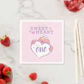 Elmo Sweetheart Geburtstag Serviette (Beispiel)