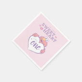Elmo Sweetheart Geburtstag Serviette (Ecke)
