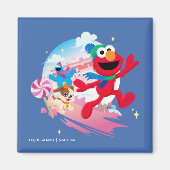 Elmo, Tango & Cookie Monster | Best Christmas Ever Magnet (Vorne)