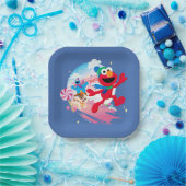 Elmo, Tango & Cookie Monster | Best Christmas Ever Pappteller (Party)