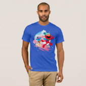 Elmo, Tango & Cookie Monster | Best Christmas Ever T-Shirt (Vorne ganz)
