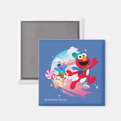 Elmo, Tango & Cookie Monster | Das beste Weihnacht Magnet (Vorderseite/Rückseite)