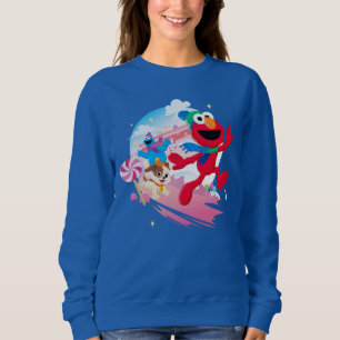 Elmo, Tango & Cookie Monster Das beste Weihnacht Sweatshirt
