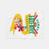 Elmo & Tango | Furry Friends Forever Fleecedecke (Vorderseite (Horizontal))