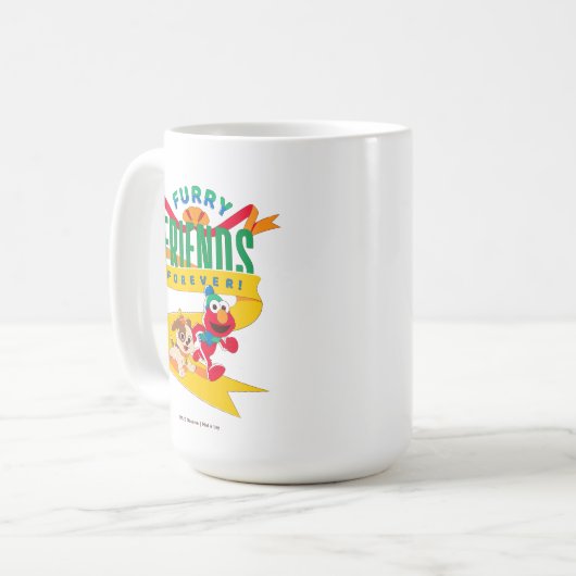 Elmo & Tango | Furry Friends Forever Kaffeetasse (Vorderseite Links)