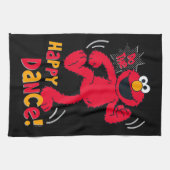 Elmo | Tanzt glücklich Geschirrtuch (Horizontal)