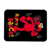 Elmo | Tanzt glücklich Magnet (Horizontal)