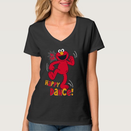 Elmo | Tanzt glücklich T-Shirt (Vorderseite)