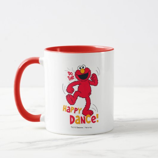 Elmo | Tanzt glücklich Tasse (Links)