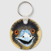 Elmo the Emu Schlüsselanhänger (Vorderseite)
