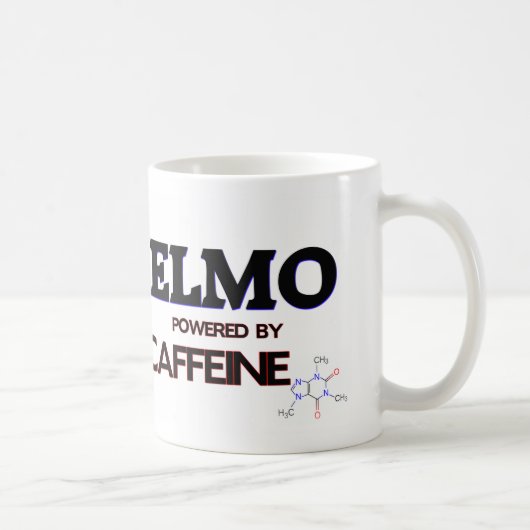Elmo trieb durch Koffein an Kaffeetasse (Rechts)
