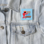 Elmo | Umarme dieses Monster fest Button (Beispiel)