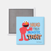Elmo | Umarme dieses Monster fest Magnet (Vorderseite/Rückseite)