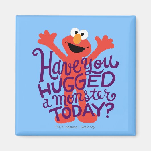 Elmo umarmt magnet (Vorne)