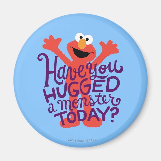 Elmo umarmt magnet (Vorne)