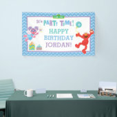 Elmo und Abby Birthday Banner (Messeveranstaltung)