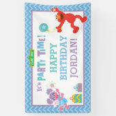 Elmo und Abby Birthday Banner (Vertikal)