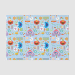 Elmo und Abby Birthday Seidenpapier