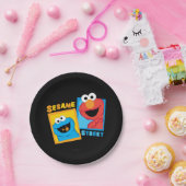 Elmo und Cookie Monster Friends Pappteller (Party)
