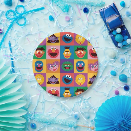 Elmo und Friends Wrapping Paper Pappteller (Party)