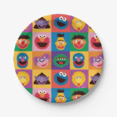 Elmo und Friends Wrapping Paper Pappteller (Vorderseite)
