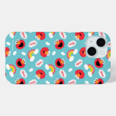 Elmo und Rainbows Pattern Case-Mate iPhone Hülle (Rückseite (Horizontal))