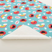 Elmo und Rainbows Pattern Sherpadecke (3/4)