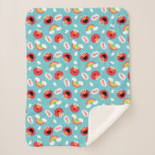 Elmo und Rainbows Pattern Sherpadecke (Vorderseite)