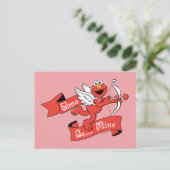 Elmo Valentins Cupid Postkarte (Stehend Vorderseite)