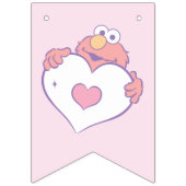Elmo Valentins Geburtstag Wimpelkette (Erste Fahne)