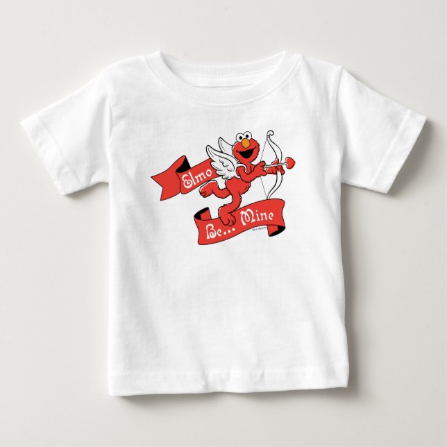 Elmo Valentinus Cupid Baby T-shirt (Vorderseite)