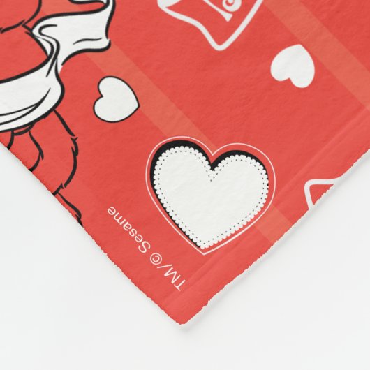 Elmo Valentinus Cupid Fleecedecke (Ecke)