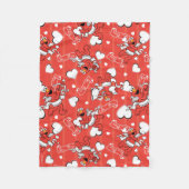 Elmo Valentinus Cupid Fleecedecke (Vorderseite)