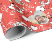 Elmo Valentinus Cupid Geschenkpapier (Rolleneckpunkt)