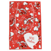 Elmo Valentinus Cupid Mittlere Geschenktüte (Vorderseite)