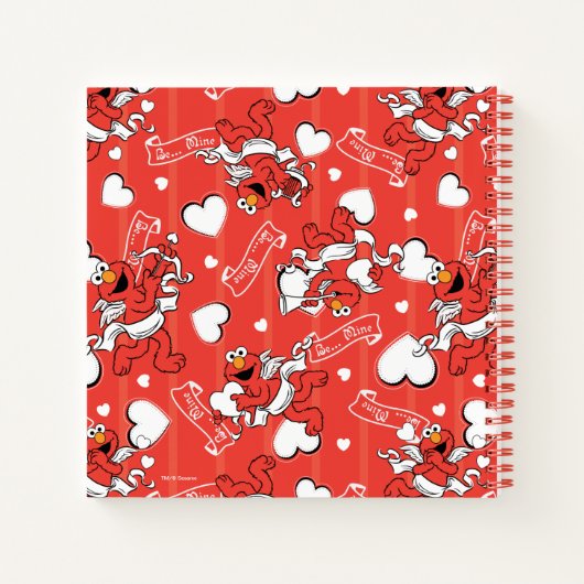 Elmo Valentinus Cupid Notizblock (Rückseite)