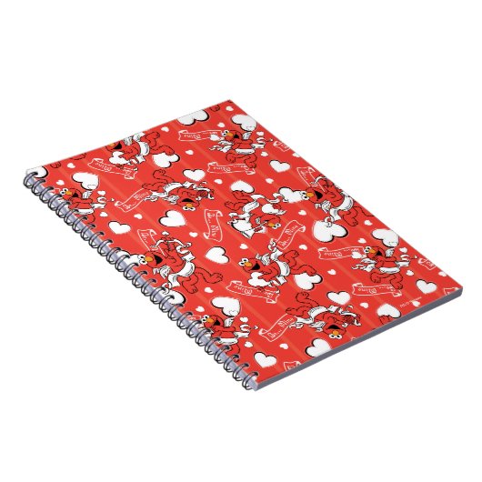 Elmo Valentinus Cupid Notizblock (Rechte Seite)