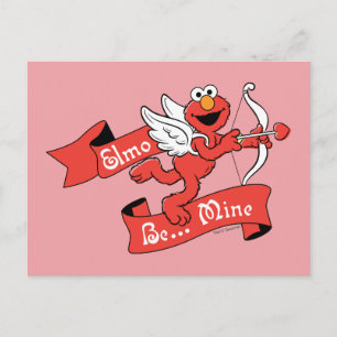 Elmo Valentinus Cupid Postkarte