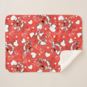 Elmo Valentinus Cupid Sherpadecke (Vorderseite (Horizontal))