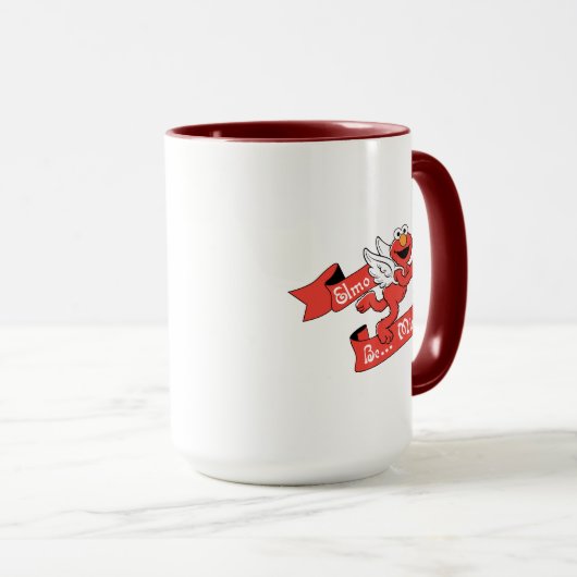 Elmo Valentinus Cupid Tasse (VorderseiteRechts)