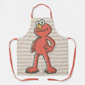 Elmo Vintage Schürze (Vorderseite)