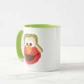 Elmo-Wald-Gesicht Tasse (Vorderseite Links)