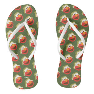 Elmo Woodland Face Badesandalen