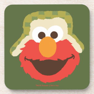 Elmo Woodland Face Getränkeuntersetzer